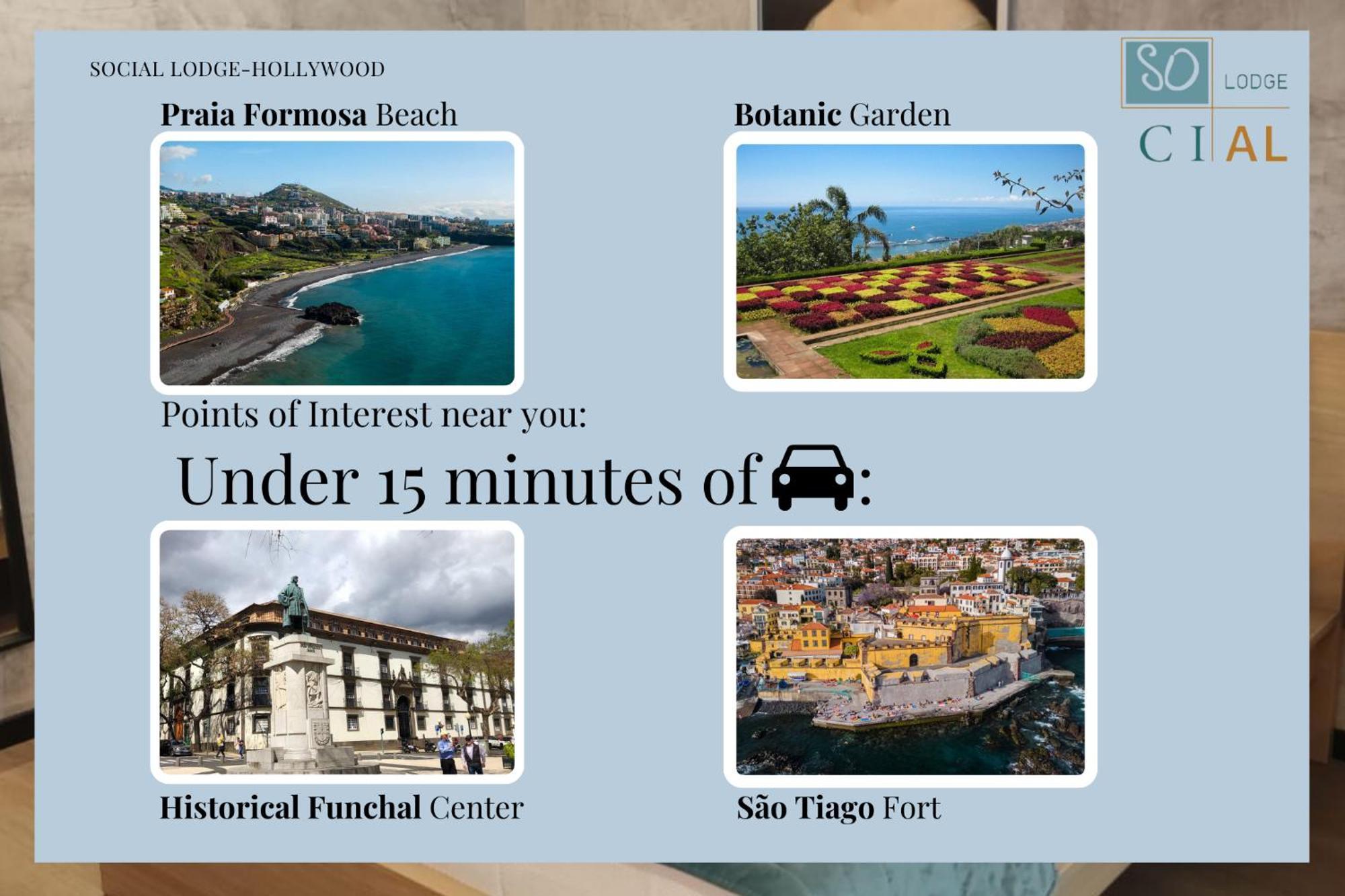 Social Lodge - Hollywood Funchal  Ngoại thất bức ảnh